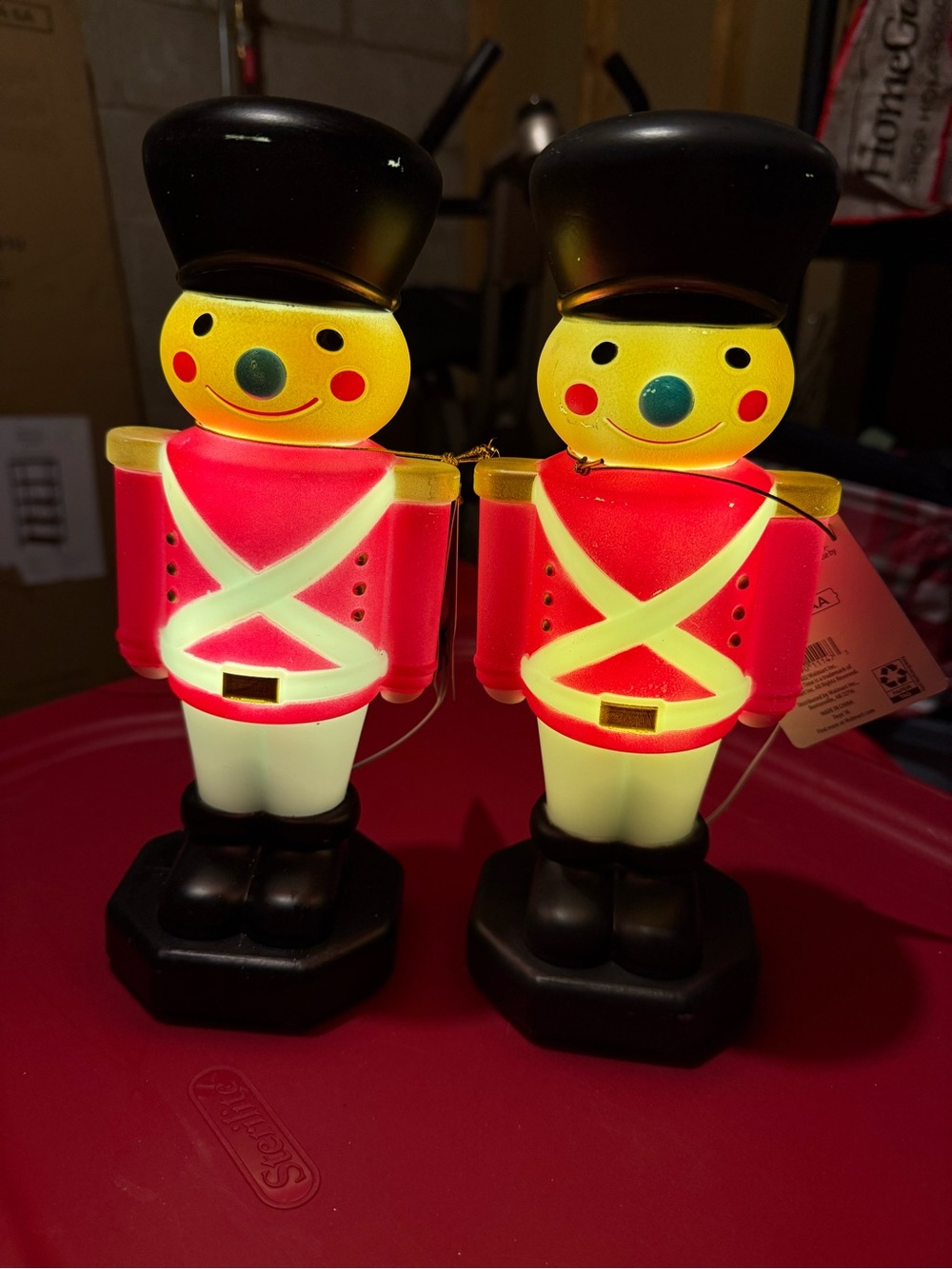 Classic Red Toy Soldier Mini Mold - Set of 2